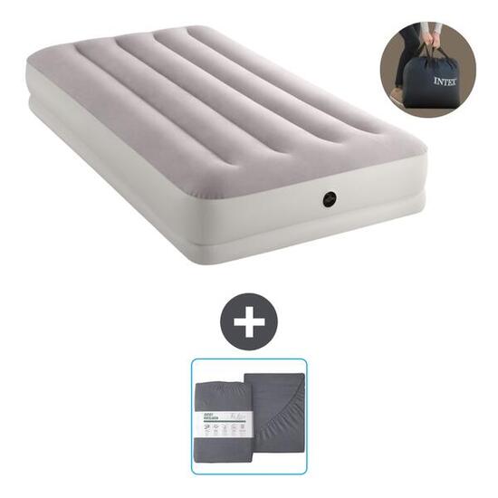 Matelas gonflable Intex Prestige - 1P - 191x99x30 cm + Accessoires CB23