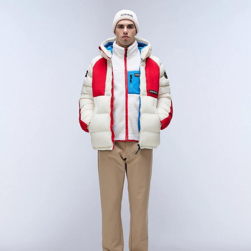 Veste Napapijri Modèle A-moesa Puf Couleur Blanc 5/5