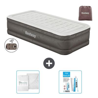 Luchtbed bestway - 1p - 191x97x46 cm + accessoires cb16