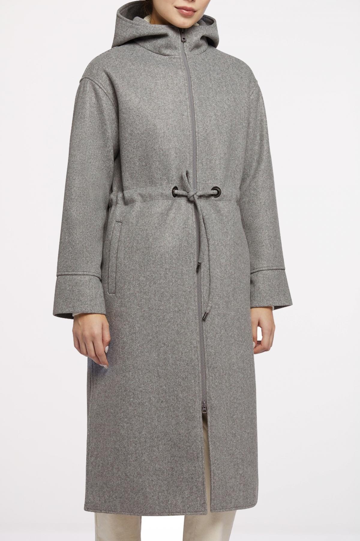 Giacca Geox Modello W Doralea Long Coat Colore Grigio 5/5