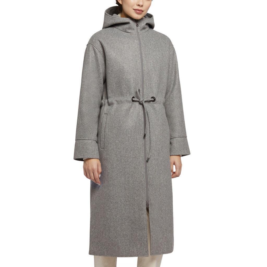 Geox - Veste Geox Modèle W Doralea Long Coat Couleur Gris - Manteau - Gris - Decathlon
