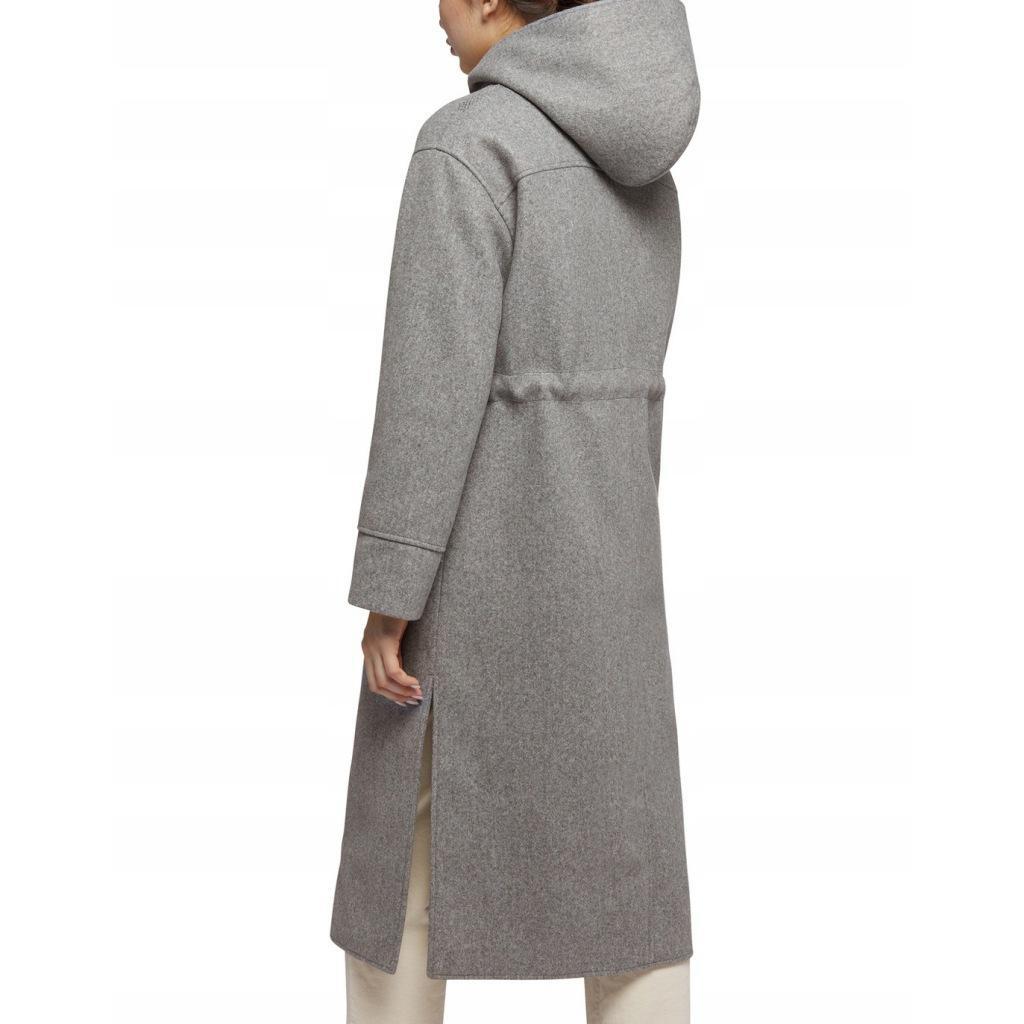 Giacca Geox Modello W Doralea Long Coat Colore Grigio 3/5