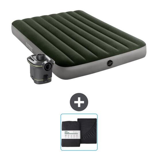 Matelas gonflable Intex Prestige - 2P - 191x137x25 cm + Accessoires CB22