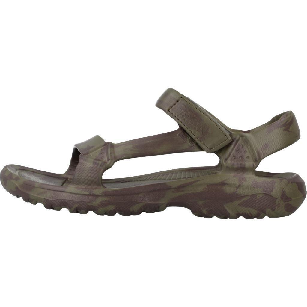 Claquettes Teva Modèle Hurricane Drift Couleur Vert 2/7