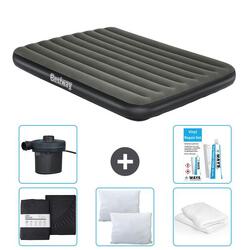 Matelas gonflable Bestway - 1P - 185x76x25 cm + Accessoires CB6