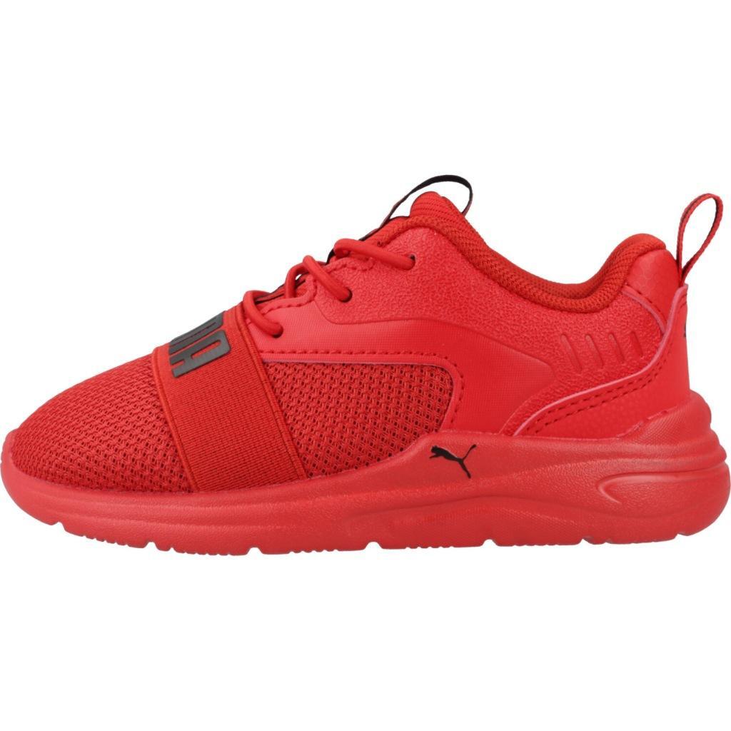 Baskets Puma Modèle Soft Wired 2 Ac Inf Couleur Rouge 2/5