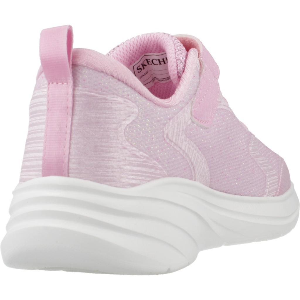 Ténis Skechers Modelo Wave 92 Cor Rosa 3/6