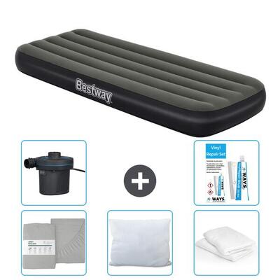 Luchtbed bestway - 1p - 185x76x25 cm + accessoires cb29