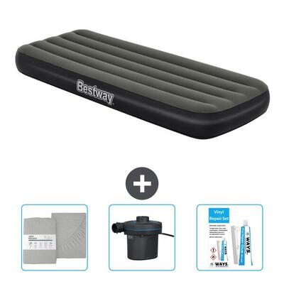 Luchtbed bestway - 1p - 185x76x25 cm + accessoires cb31