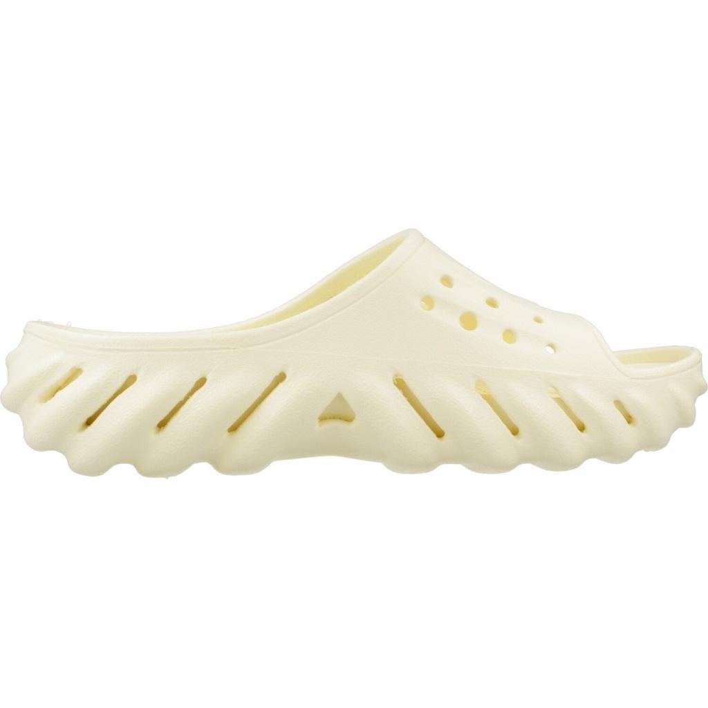 Claquettes Crocs Modèle Echo Slide Couleur Jaune 4/5