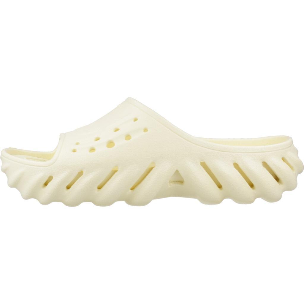 Claquettes Crocs Modèle Echo Slide Couleur Jaune 2/5