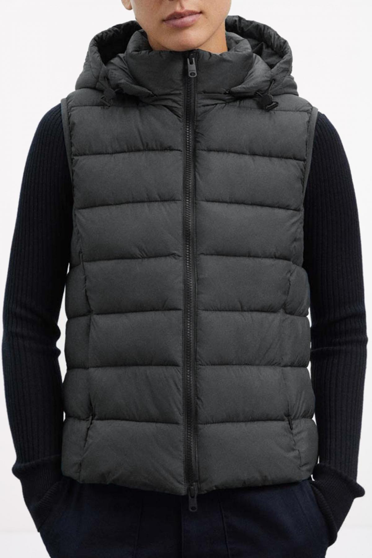 Ecoalf Modello Aorakialf Vest Colore Nero 5/5