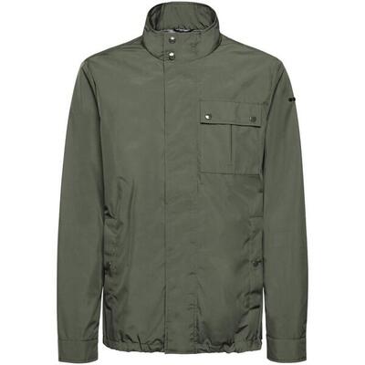 Jack geox model m ponza short jacket kleur groen