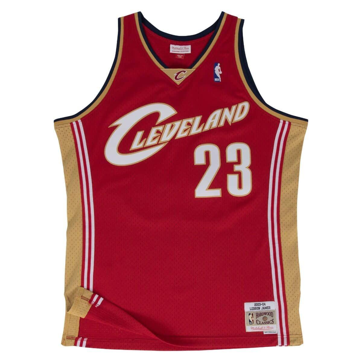 Camiseta nba Cleveland Cavaliers Lebron James MITCHELL Y NESS