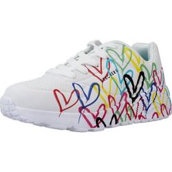 Baskets Skechers Modèle Uno Lite Couleur Blanc