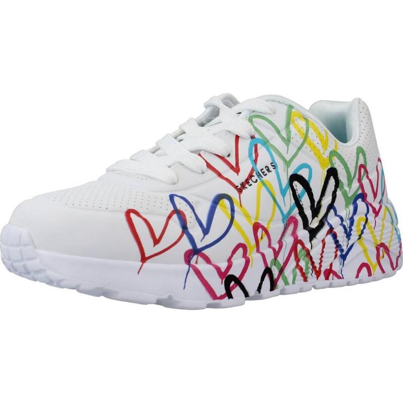 Pantofi Sport Skechers Model Uno Lite Culoare Alb