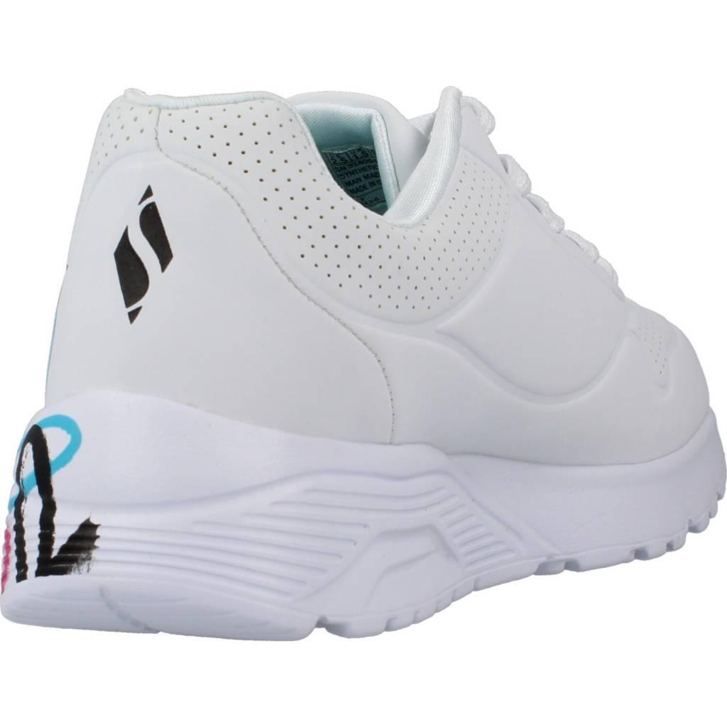 Ténis Skechers Modelo Uno Lite Cor Branco 3/5