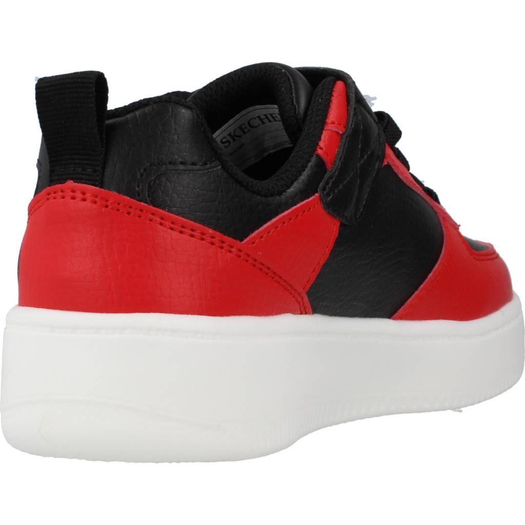 Scarpe Da Ginnastica Skechers Modello Sport Court 92 Colore Nero 3/5