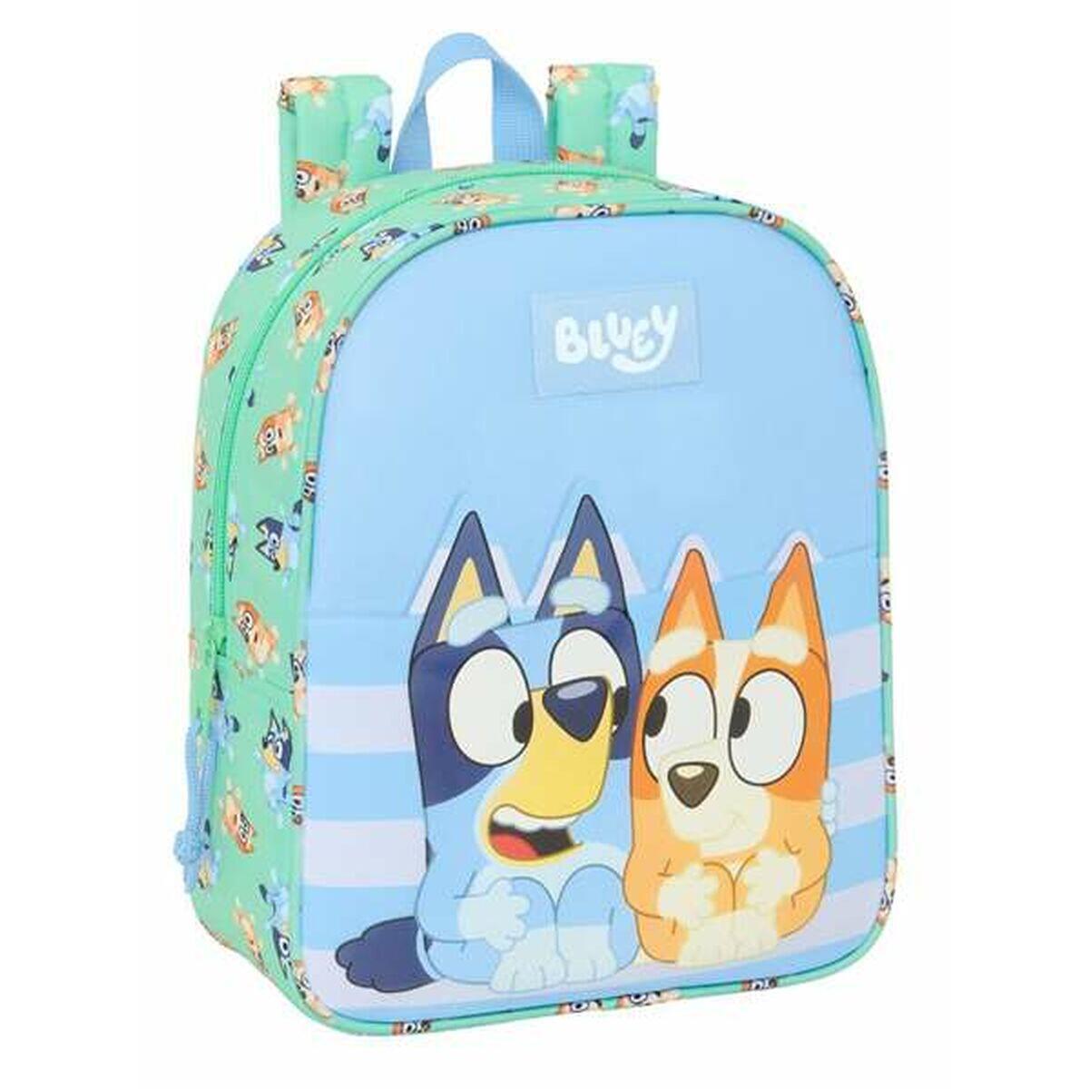 BLUEY Zaino Scuola Bluey Sisters Poliestere 300D