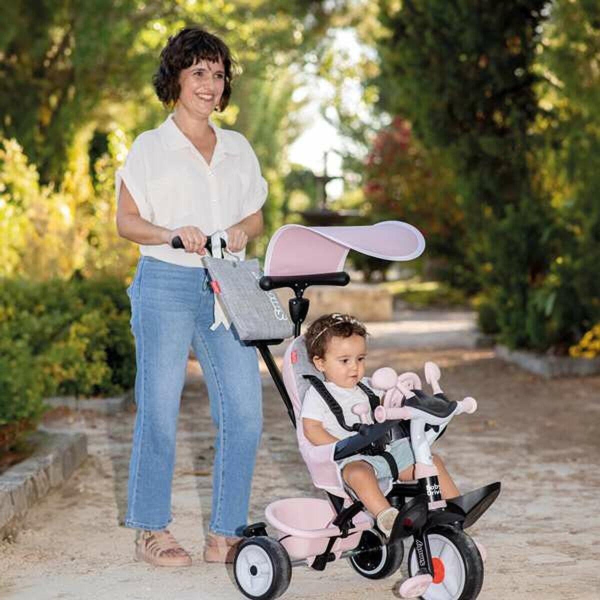 Triciclo Smoby Baby Driver Confort Rosa 5/5