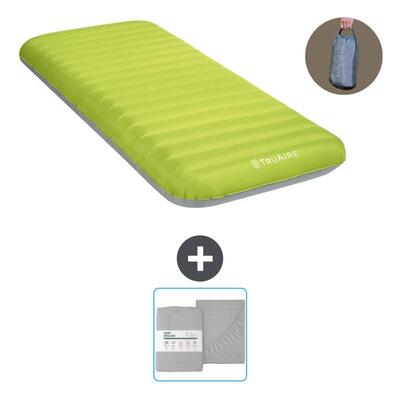 Luchtbed intex truaire - 1p - 191x76x17 cm + accessoire cb25
