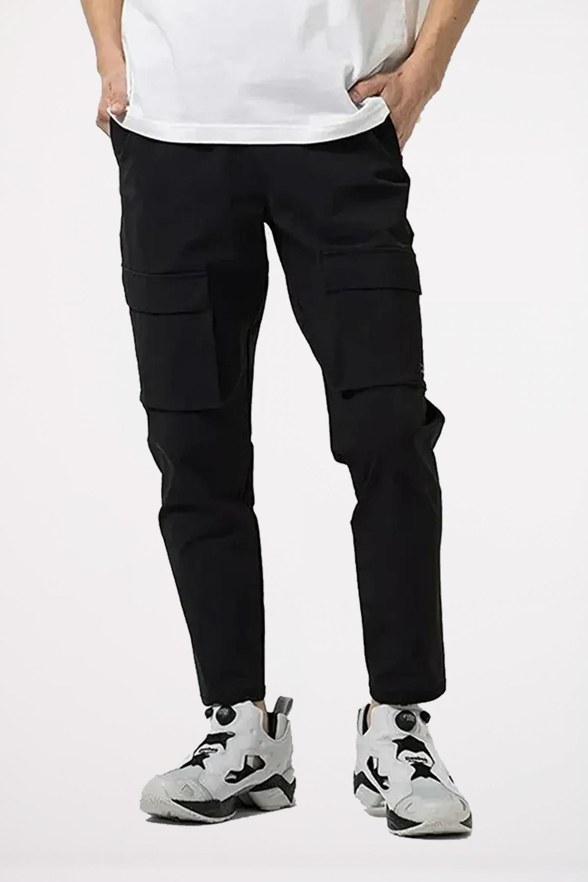 Pantaloni Reebok Modello Activ Coll Skystretc Colore Nero 5/5