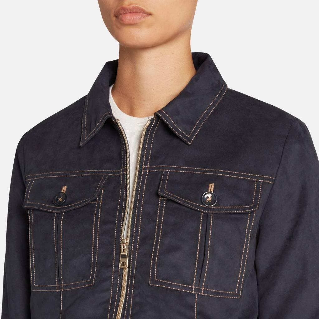 Veste Geox Modèle W Licena Short Jkt Couleur Bleu 4/5