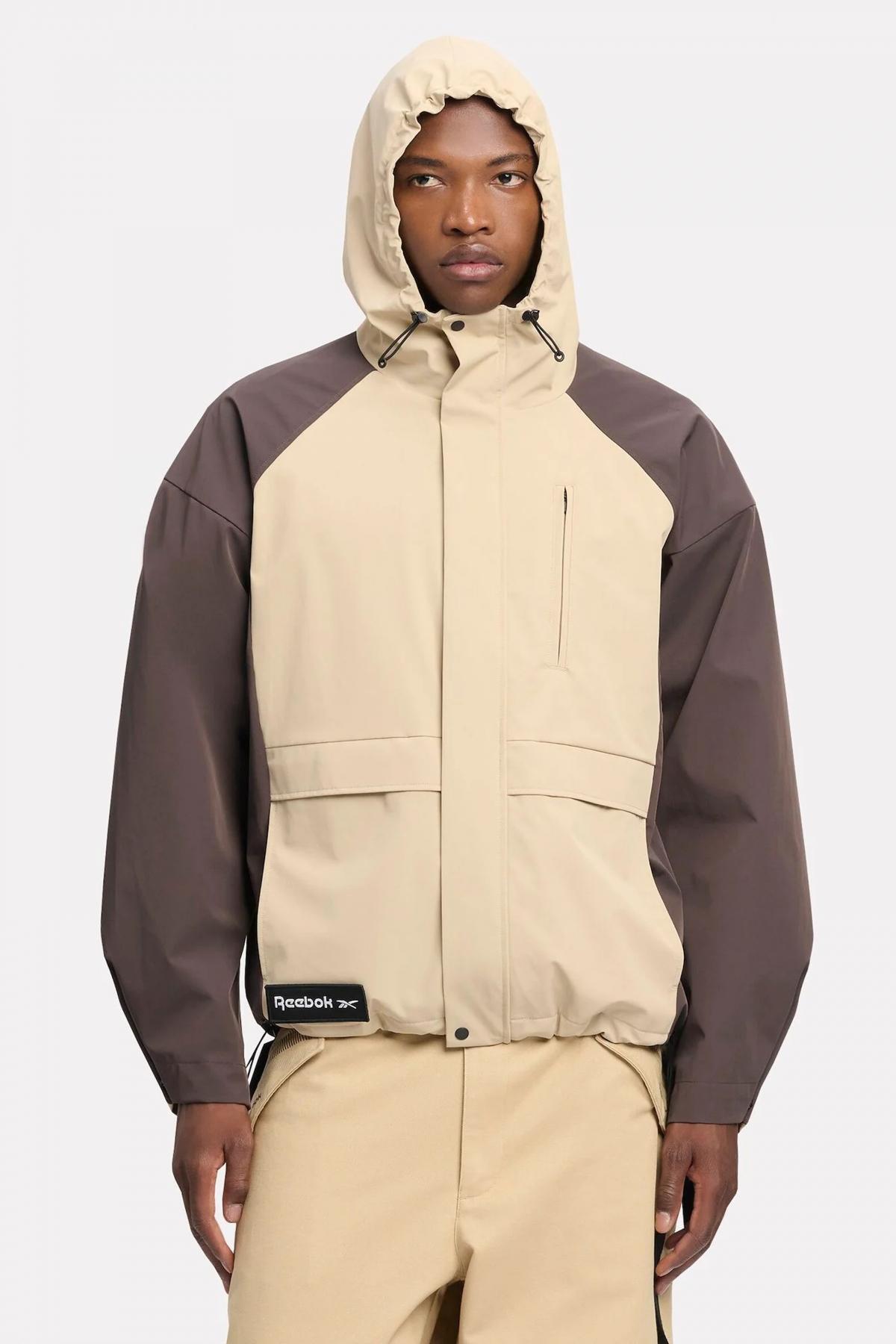 Veste Reebok Modèle Utility Shell Jacke Couleur Marron 5/5
