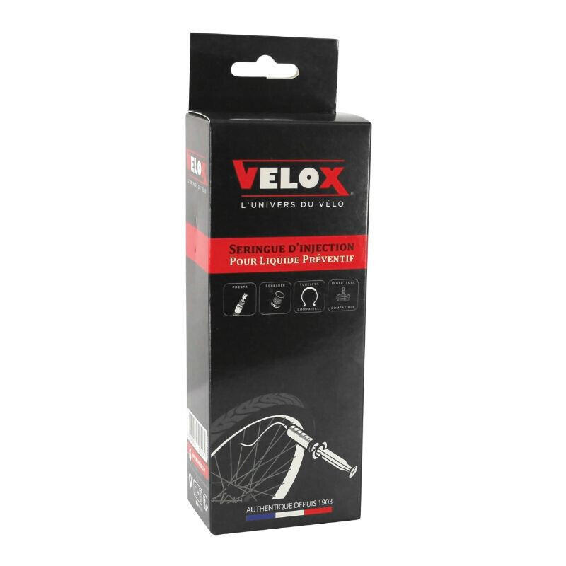 Seringue pour preventif anti-crevaison rinjector tubeless Velox Vp-Vs