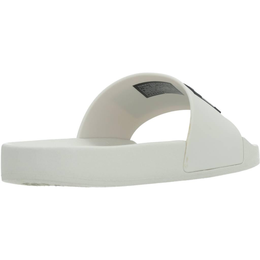 Infradito Tommy Jeans Modello Flag Pool Sld Ess Colore Bianco 3/5