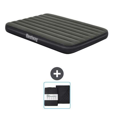 Luchtbed bestway - 2p - 191x137x25 cm + accessoire cb22