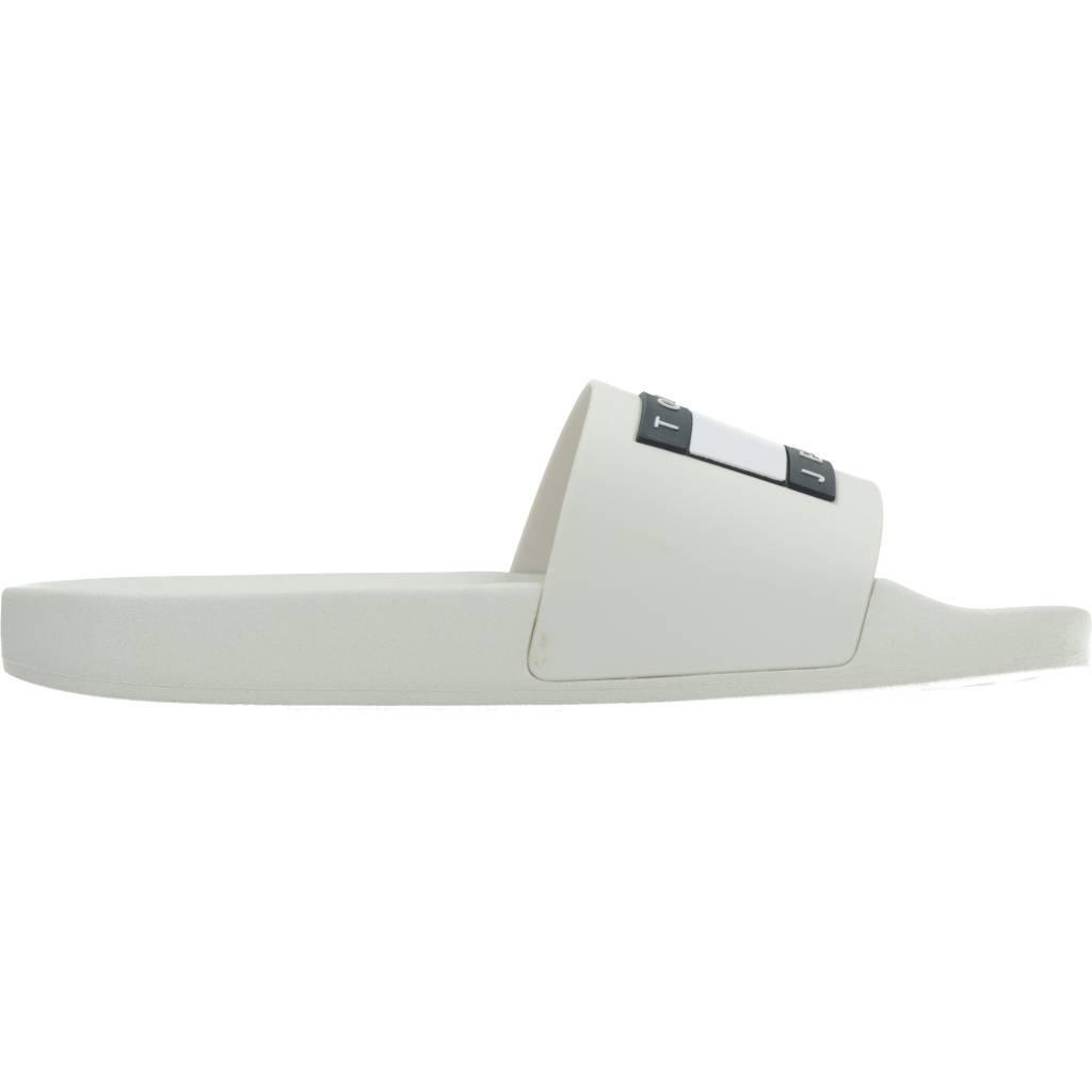 Infradito Tommy Jeans Modello Flag Pool Sld Ess Colore Bianco 4/5
