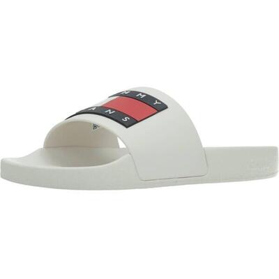Flip-flops tommy jeans model flag pool sld ess kleur wit