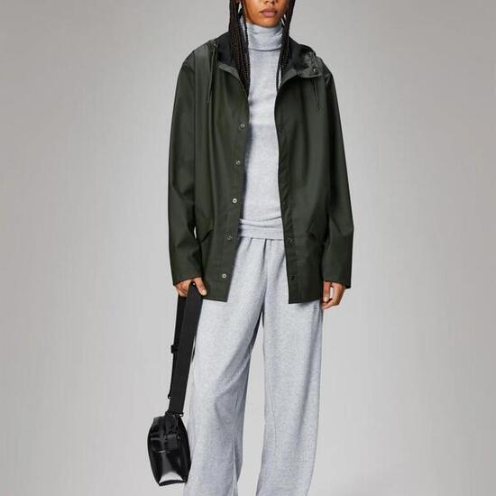 Giacca Rains Modello Jacket V3 Colore Verde