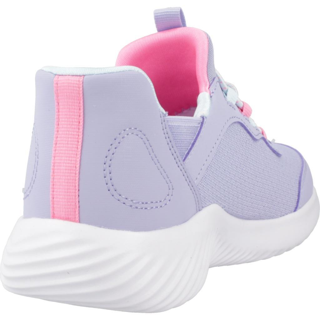 Ténis Skechers Modelo Bounder - Simple Cut Slip-ins Cor Violeta 3/5