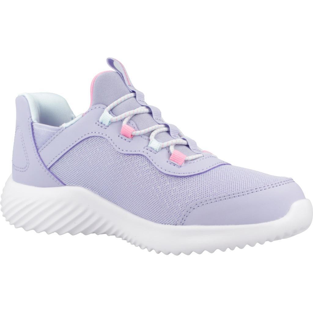Ténis Skechers Modelo Bounder - Simple Cut Slip-ins Cor Violeta 5/5