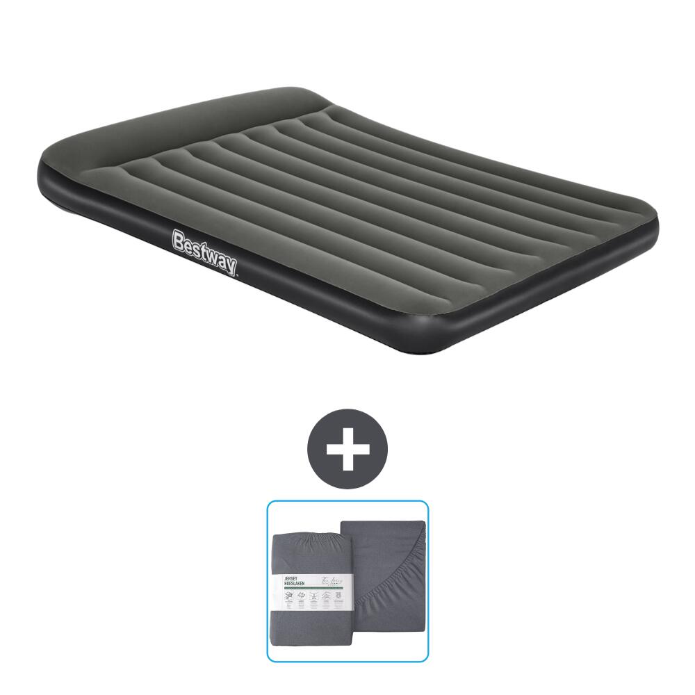 Matelas gonflable Bestway - 2P - 203x152x30 cm + Accessoires CB23 1/3
