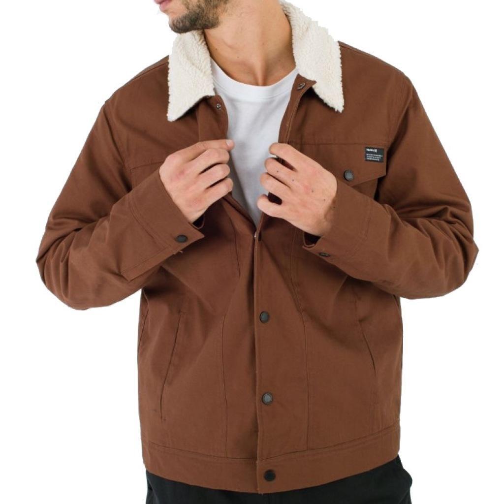 HURLEY Giacca Hurley Modello Roy Colore Marrone
