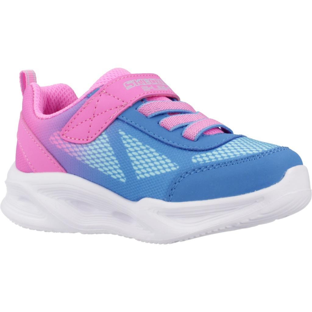 Baskets Skechers Modèle Ombre Deluxe Couleur Bleu 5/5