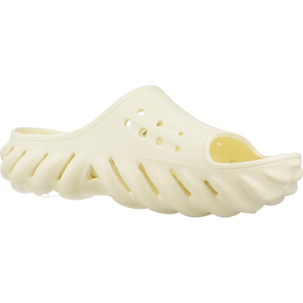 Claquettes Crocs Modèle Echo Slide Couleur Jaune 5/5