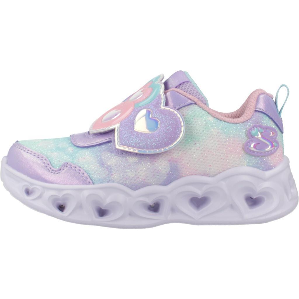 Zapatillas niña Skechers Heart Lights - Lovin Violeta 2/5