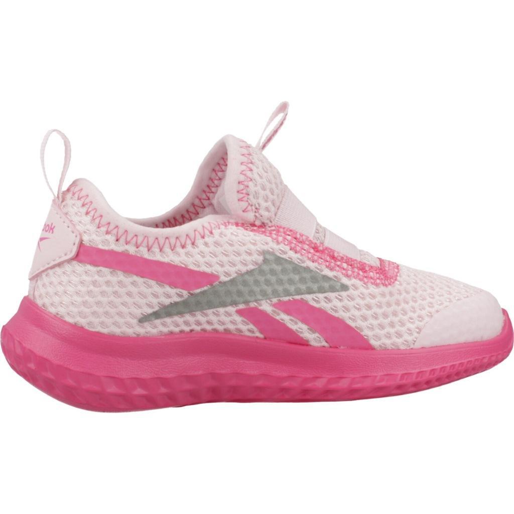 Baskets Reebok Modèle Rush Runner Slip On Couleur Rose 4/5