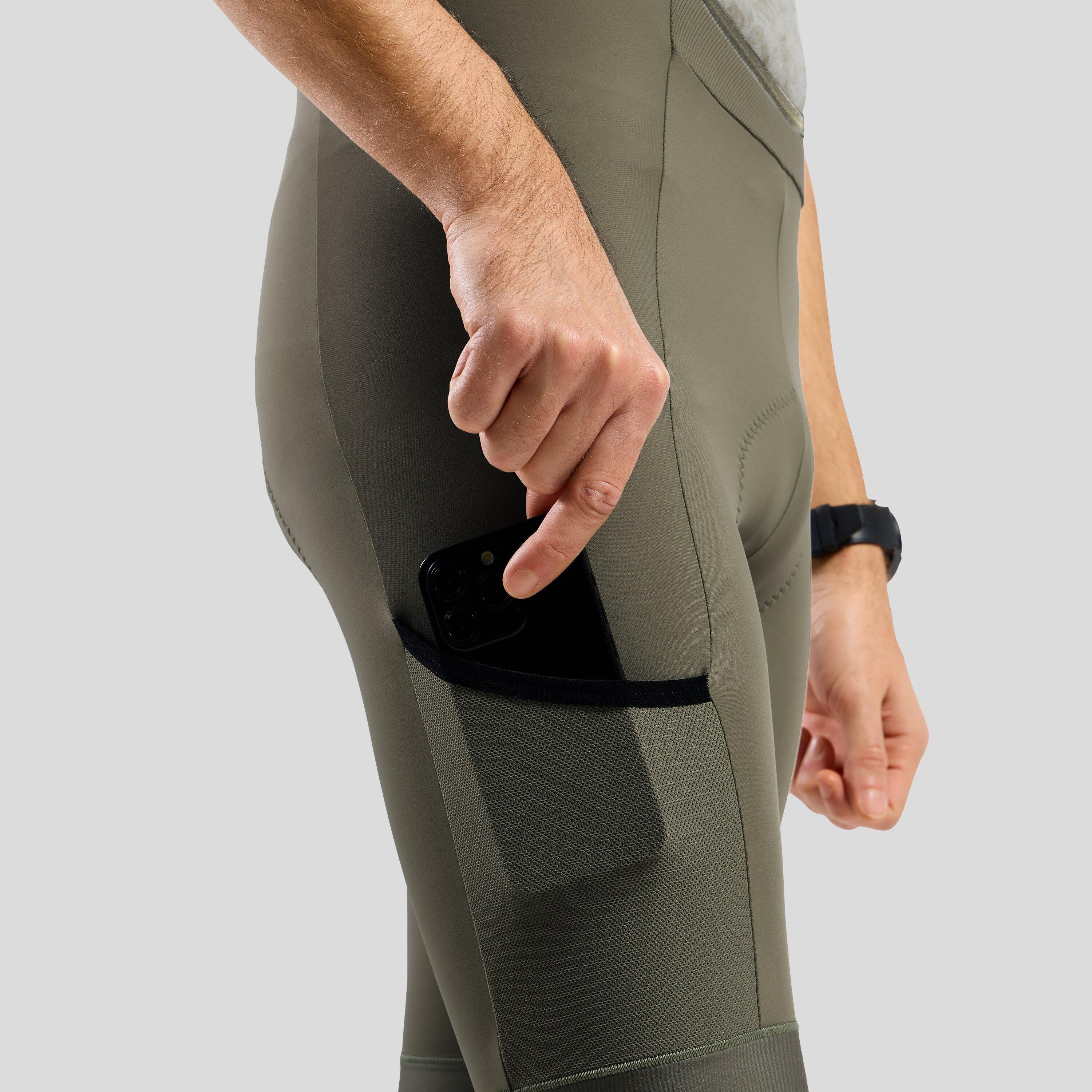 Cuissard court à bretelles et poches cargo Zeroweight ODLO 3/7