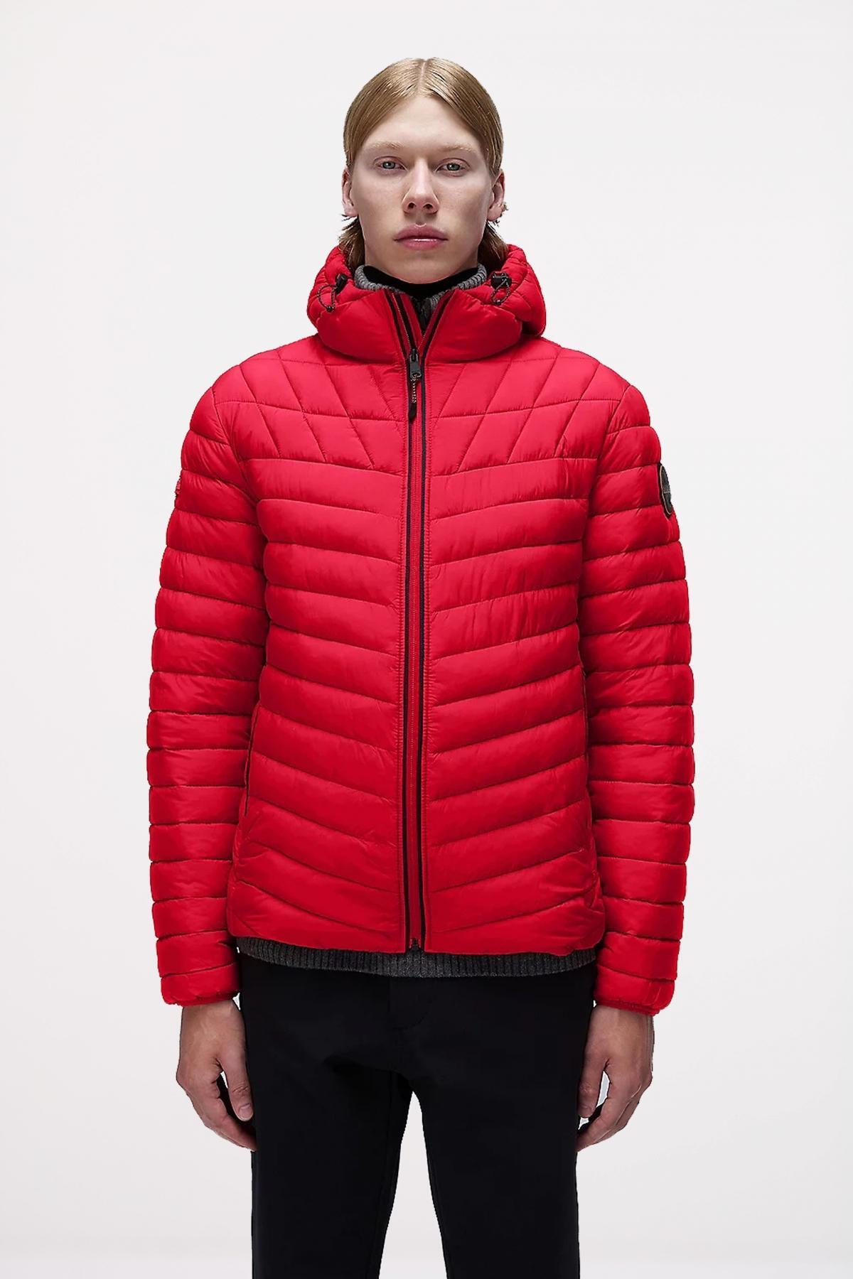 Veste Napapijri Modèle Lapaz Couleur Rouge 5/5