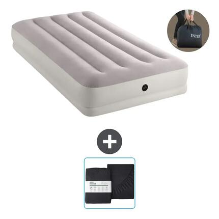 Matelas gonflable Intex Prestige - 1P - 191x99x30 cm + Accessoires CB22