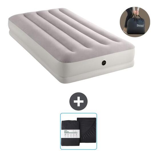 Matelas gonflable Intex Prestige - 1P - 191x99x30 cm + Accessoires CB22