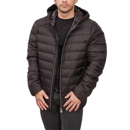 Veste Geox Modèle M2625b T2562 M Dereck Hood Jacket Couleur Noir