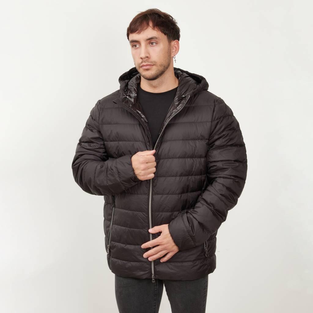 Veste Geox Modèle M2625b T2562 M Dereck Hood Jacket Couleur Noir 2/5