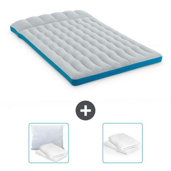 Matelas gonflable Intex Camping - 2P - 193x127x24 cm + Accessoires CB27