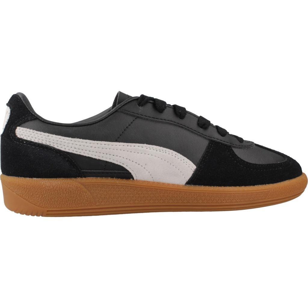 Baskets Puma Modèle Palermo Lth Jr Couleur Noir 4/5